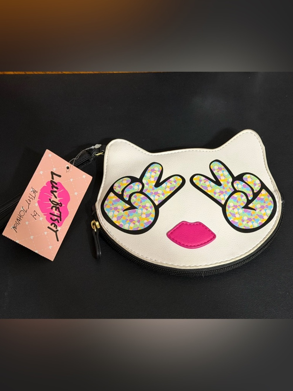 NWT Betsey Johnson Wristlet